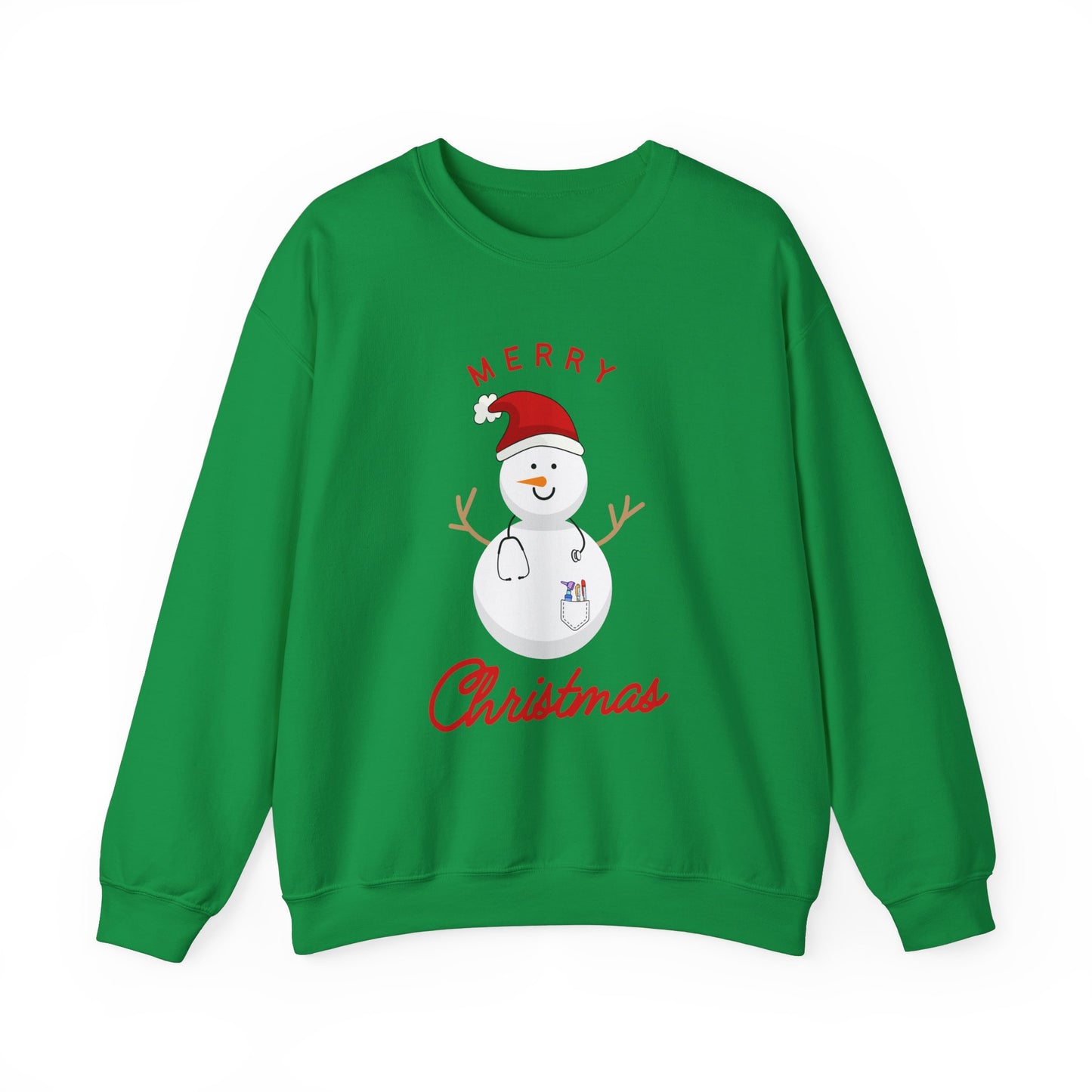 Festive Healthcare Snowman Sweatshirt